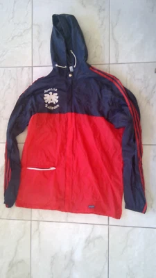 ADIDAS Vintage 70s/80s Blue Red Lightweight waterproof jacket austria skiteam - Image 1 of 4