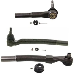 SET-MOES80754 Moog Tie Rod Ends Set of 3 Front or Rear Driver & Passenger Side - Picture 1 of 4