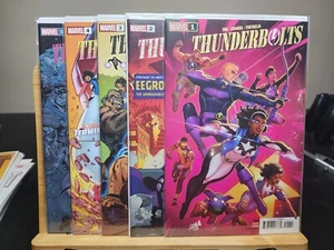 Marvel Comics 2022 THUNDERBOLTS #1 2 3 4 5 komplette Serie SAUBER NM+ - Bild 1 von 6