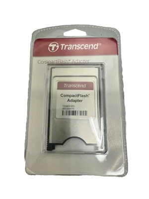 Transcend Cf Card Dedicated Pcmcia Ata Adapter (Type2) Ts0Mcf2Pc No.55 - Image 1 of 2