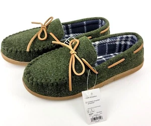 Sonoma Goods For Life Trapper Moccasin Slippers OLIVE Men's Sz Medium 8-9 - Picture 1 of 11