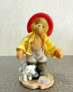 1996 Enesco Cherished Teddies Figurine, ""Kurtis D. Claw" by Brad Wheeler - Picture 1 of 7