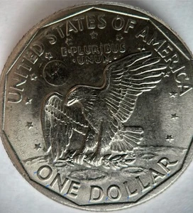 u.s. error coins1980-S Susan .B. Anthony DDR And RPM Dollar - Picture 1 of 2