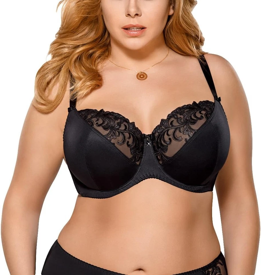 Sujetador Balconette 32K Gorsenia Victoria Copa Completa Sin Forro Con Aros K378 Foto 1 de 4