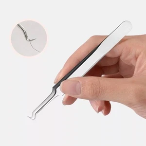 Blackhead Remover Tool Stainless Steel Arc Tweezer Acne Spot Pimple Extractor - Picture 1 of 11