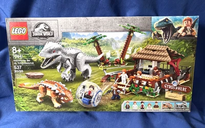 Lego 75941  Jurassic World Indominus Rex vs. Ankylosaurus New in Box Sealed - Image 1 of 4
