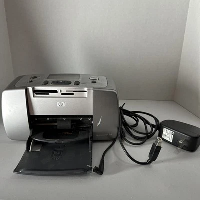 HP PHOTOSMART 145 Compact Color Printer Works, W/ Photo Paper - Image 1 of 4