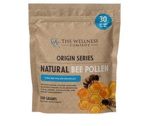 The Wellness Company Natural Bee Pollen dietary supplements 30 Servings - Picture 1 of 3