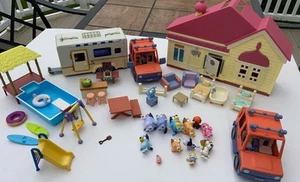 Bluey’s Ultimate Mega Set 40+ Piece Set 2023 DISCONTINUED + Additional Pieces - Picture 1 of 10