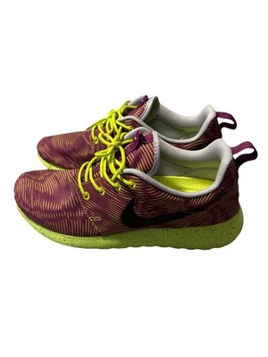 Raro Y2K Nike Roshe One Zapatos para Correr Para Mujer Talla 8 Ciruela y Lima Tenis Foto 1 de 4