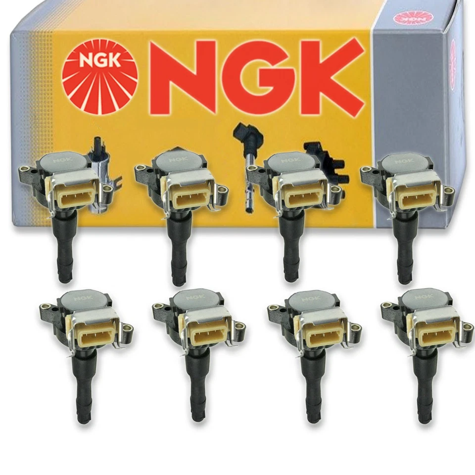 Bobinas de ignição 8 peças NGK 48655 U5005 para UF354T UF354 UF300 UF-354 UF-300 ui - Imagem 1 de 4