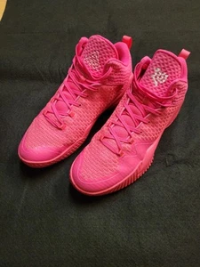 PEAK Lou Williams High Top Men’s Outdoor Basketball Neon Pink Shoes Sneakers 12 - Picture 1 of 13