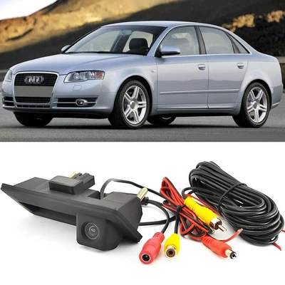 Car Trunk Handle Replacement Kit Rear View Backup Camera for Audi A4 2005-2008 - Image 1 of 4