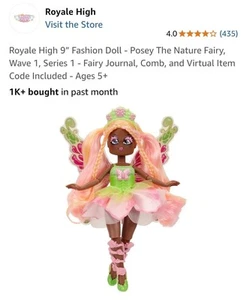 No Code-Royale High 9 Zoll Modepuppe - Posey The Nature Fairy, Wave 1, Serie 1  - Bild 1 von 1