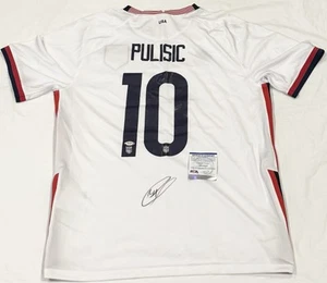 Christian Pulisic Signed Autographed Team USA Jersey PSA/DNA Team USA - Picture 1 of 2