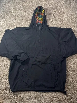 Chaqueta Pullover Rompevientos Vintage Quicksilver Rasta Liner Grande 26x31x26 Foto 1 de 4