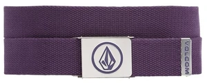 Volcom Circle Web Belt - Dark Purple - New - Picture 1 of 1
