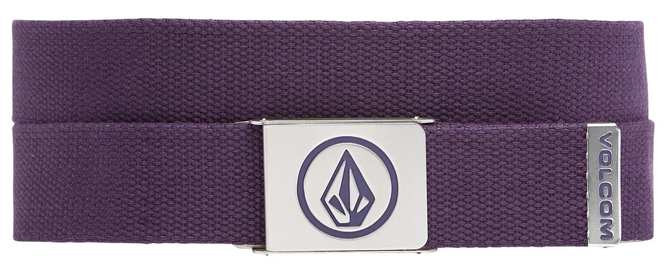 Volcom Circle Web Belt - Dark Purple - New - Image 1 of 1