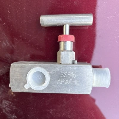 1/2" NPT 316SS MULTIPORT NEEDLE VALVE NOSHOK, 10K PSI, USA MADE FREE SHIPPING - Image 1 of 2