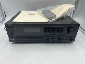 Sony FM Stereo/FM-AM Receiver STR-GX57ES w/Remote Bundle In Original Box - Picture 1 of 12