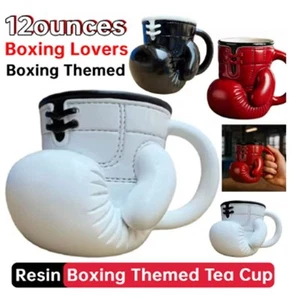 Boxing Glove Mug Boxing Themed Tea Cup Sport Themed Mug Novelty Coffee Cup 200ML - Picture 1 of 15