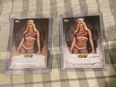 WWE ALEXA BLISS 2016 TOPPS UNDISPUTED CARD# NXT-2 LOT BASE BRONZE PARALLEL 77/99 - Image 1 of 4