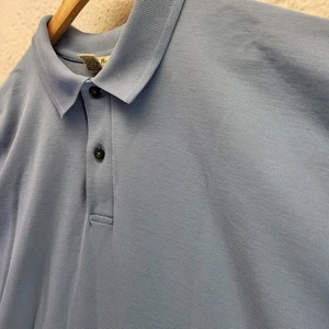 LL Bean Premium Doble L Polo Para Hombre Grande Alto LT Azul Pullover Vintage - Imagen 1 de 17