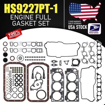 Juego completo de juntas de reemplazo OEM para HS9227PT-1 para Toyota 4runner 1996-2002 3,4 L V6 Foto 1 de 4