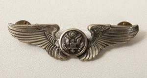 United States Air Force Enlisted Aircrew Wings Pin (B10C-2/JSF6) 3" Pin USAF VTG - Bild 1 von 8