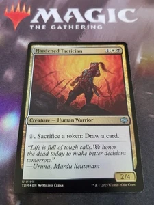 Mtg. Gehärteter Taktiker. Folie. Tarkir: Dragonstorm. Packfrisch - Bild 1 von 1