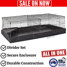 Habitat Enclosure + Roof Guinea Pig Small Animal Pet Cage Top Large Hutch Plus