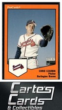 Chris Czarnik 1989 ProCards Minor League Team Sets #1617  Burlington Braves
