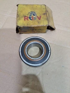 RIV AL 30 BALL BEARING DOUBLE RUBBER SHIELD AL30 30x62x20 mm Italy - Picture 1 of 1