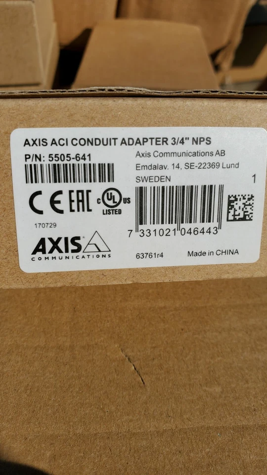 Axis ACI Conduit Adapter 3/4″ NPS, 5505-641 2PC