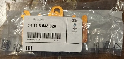 JUEGO PASTILLAS FRENO DELANTERO BMW F-MODELS K7X F 800 R 15 NUEVO 8548028 Original  Foto 1 de 3