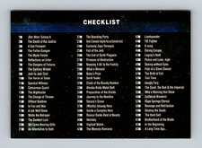 2011 Topps Star Wars Galaxy Series 6 #120 CHECKLIST