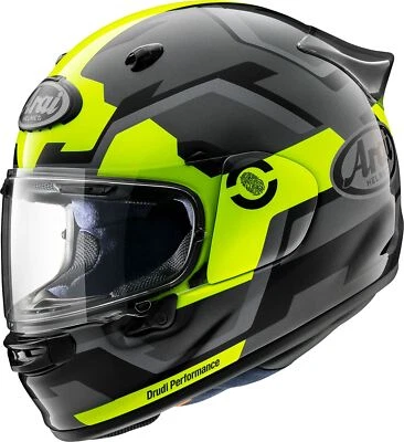 Arai Contour-X Helmet Face Fluorescent Yellow - Medium - Image 1 of 3