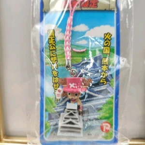 ONE PIECE CHOPPER MAN Figure Charm Phone Strap Kumamoto Gotochi Local Japan - Picture 1 of 13