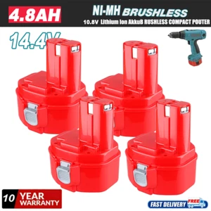 Upgraded For Makita 14.4V 4.8Ah Battery 1420 1422 1433 1434 1435 1435F 192699-A - Picture 1 of 18