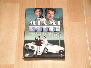 MIAMI VICE CORRUPCION EN MIAMI QUINTA Y ULTIMA TEMPORADA EN DVD EN BUEN ESTADO - Imagen 1 de 2