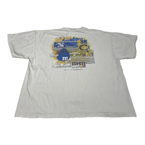 VTG 2003 Chase Authentics Elliot Sadler #38 NASCAR T Shirt M&M Racing Size XL Cover