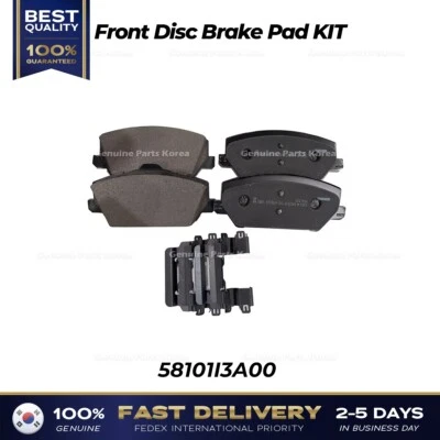 ⭐Genuino⭐ KIT de pastillas de freno de disco delanteras 58101i3a00 para Hyundai Kona N Foto 1 de 2