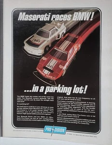 PROCISION Maserati RC Auto Druck Anzeige Ephemera Wandbild Dekor BMW - Bild 1 von 1