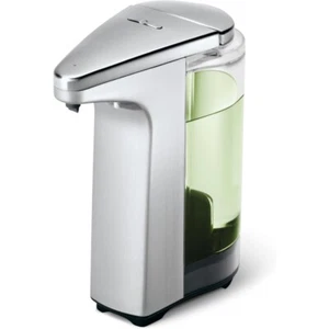 8oz Touch Free Sensor Liquid Soap Pump Dispenser with Soap Sample,Brushed Nickel - Picture 1 of 6