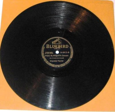 Orquesta Popular 78 Bluebird B-3413 Mexican FLOR DE MEXICO Fado Blanquita 78 - Image 1 of 2