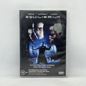 Equilibrium Christian Bale Emily Watson DVD Movie Film Free Post R4 PAL - Picture 1 of 5