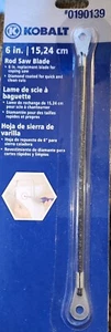 Kobalt ~ 6" Rod Saw Blade #0190139 Diamond Coated, for Coping Saw - Picture 1 of 3