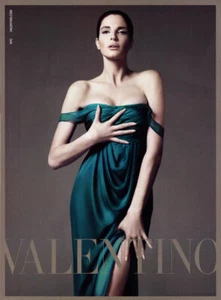 2009 Valentino Mert Alas Marcus Piggott Stephanie Seymour 1 página anuncio de revista - Imagen 1 de 1
