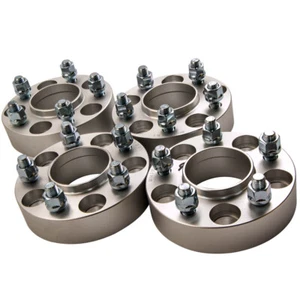 Wheel Adapters 35mm Thickness 5x114.3 for Ford Falcon M20 Thread Hub Centric 4pc - Picture 1 of 12
