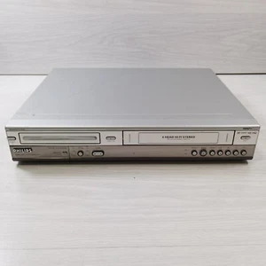 Philips DVDR3320V DVD Recorder VCR Combo Silver Genuine Tested Working - Picture 1 of 18